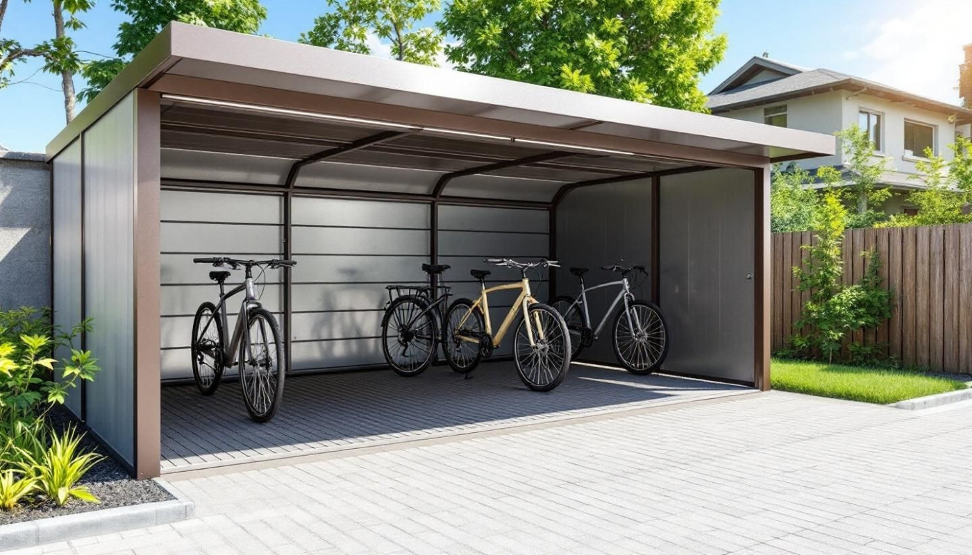 Comment choisir le meilleur abri métallique pour votre vélo ou moto ?